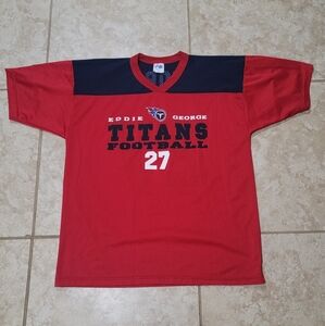 Vintage Rare Eddie George Tennesee Titans Football Jersey.
